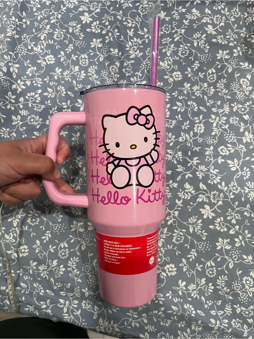 Hello Kitty Pink Tumbler